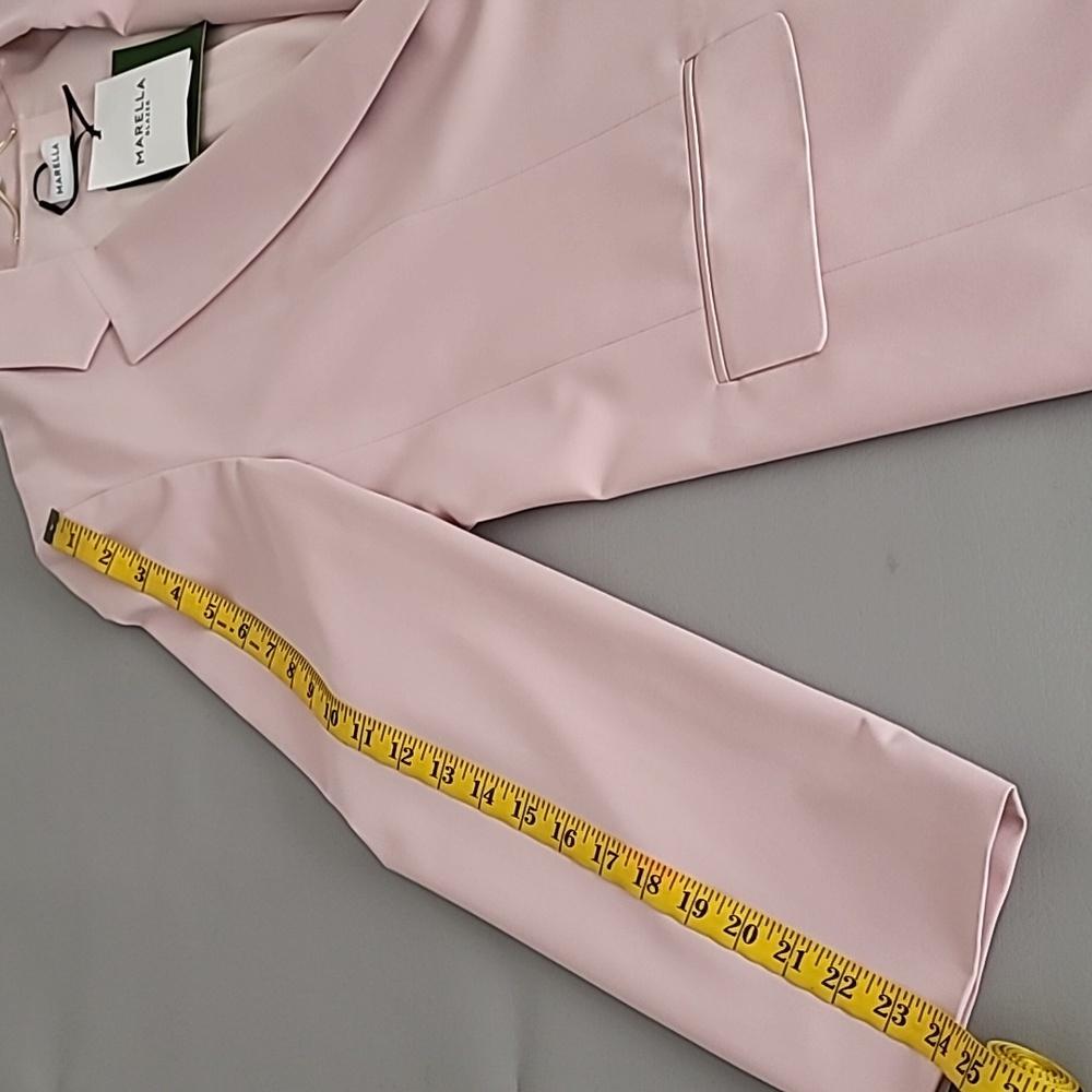 Pink Blazer Jacket By Marella - Picture 14 of 16